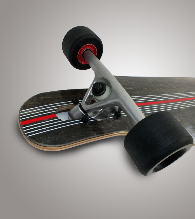 LUCID DROP THROUGH COMPLETE LONGBOARD 38.5" x10"