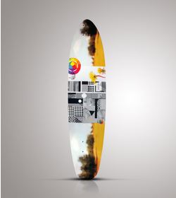 LUCID CUT UP FIBRE FLEX DECK  35" x8.5"