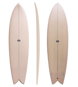  CASTAWAY TWIN FIN GLIDE FISH, EPS/EPOXY