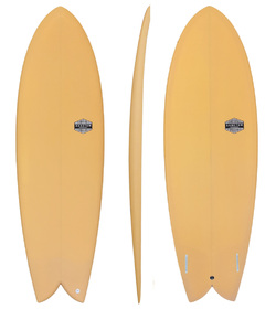 TWIN KEEL FIN - BLUE - EPS EPOXY