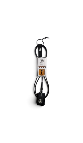 MODII 7'0 SURF LEASH ANKLE BLACK