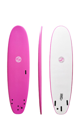 SHAKA SOFTBOARD PINK 7'6"
